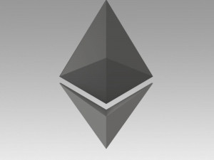 ethereum crypto currency Modèle 3D