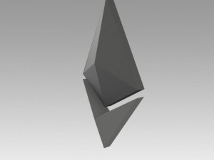 ethereum crypto currency 3D Model