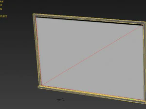 chalkboard 3D Model