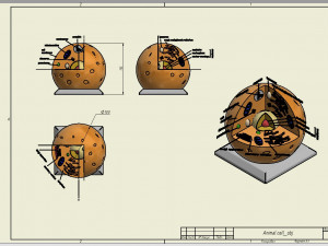 animal cell 3D Model