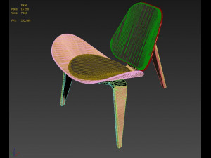 armchair Modelo 3D