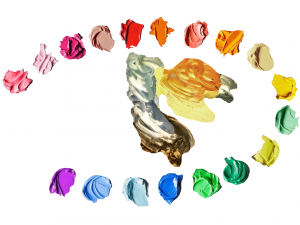 Artist palette 3D Model