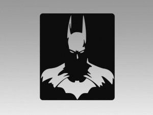 batman lasercut Model 3D