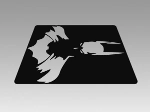 batman lasercut 3D Model