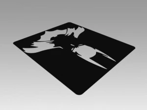 batman lasercut 3D Model
