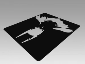 batman lasercut 3D Model