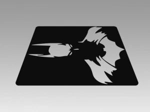 batman lasercut 3D Model