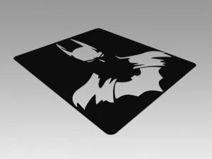 batman lasercut 3D Model