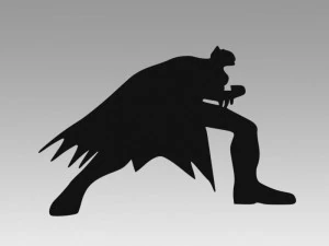 batman lasercut 3D Model