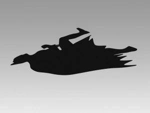 batman lasercut 3D Model