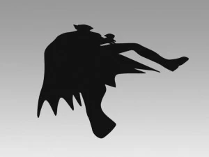 batman lasercut 3D Model