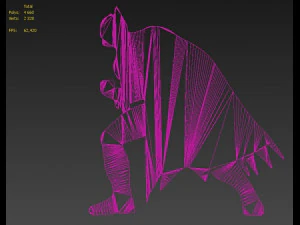 batman lasercut 3D Model