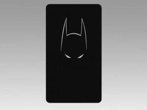 बैटमैन लेजरकट 3D मॉडल