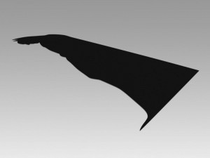 batman lasercut 3D Модель