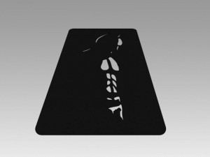 batman lasercut 3D Model
