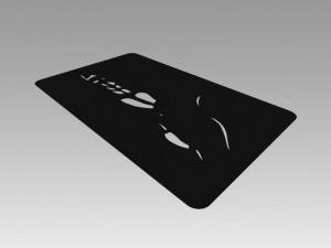 batman lasercut 3D Model