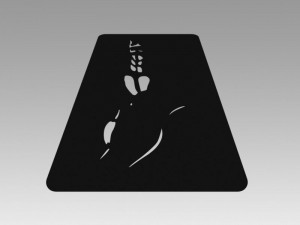 batman lasercut 3D Model