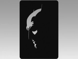 batman lasercut 3D Model