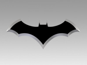 batman logo 3D Model