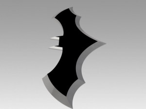 batman logo 3D Model
