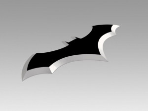 batman logo 3D Model