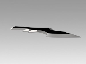 batman logo 3D Model