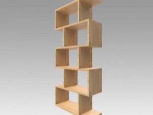 bookshelf Modelo 3D
