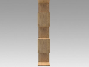 bookshelf Modelo 3D