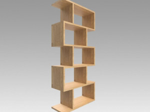 bookshelf Modelo 3D