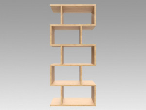 bookshelf Modelo 3D