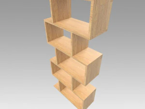bookshelf 3D Model