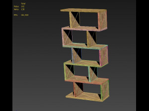 bookshelf Modelo 3D