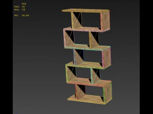 bookshelf 3D Model
