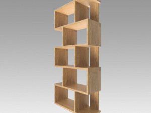 bookshelf 3Dモデル