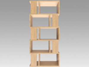 bookshelf 3Dモデル