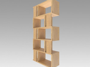 bookshelf 3Dモデル