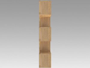 bookshelf 3Dモデル