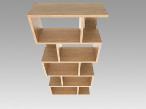 bookshelf 3Dモデル