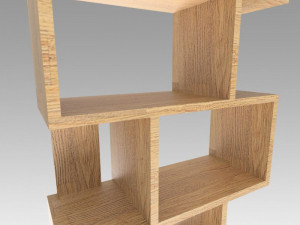 bookshelf 3Dモデル