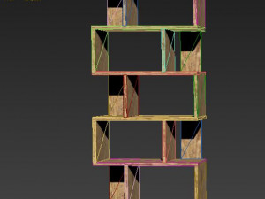 bookshelf 3Dモデル