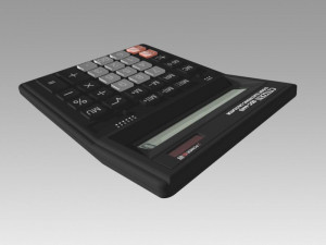 electronic calculator 3D Model