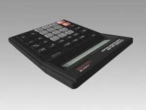 electronic calculator 3D Model