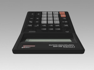 electronic calculator 3D Model