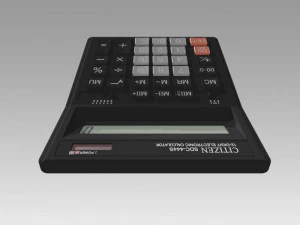 electronic calculator 3D Model