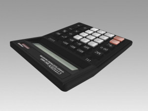 electronic calculator 3D Model