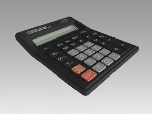 electronic calculator 3D Model