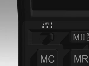 electronic calculator 3D Model