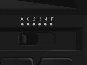 electronic calculator 3D Model