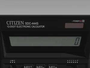 electronic calculator 3D Model