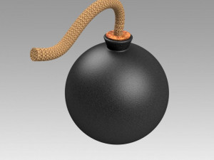 classic bomb 3D-Modell